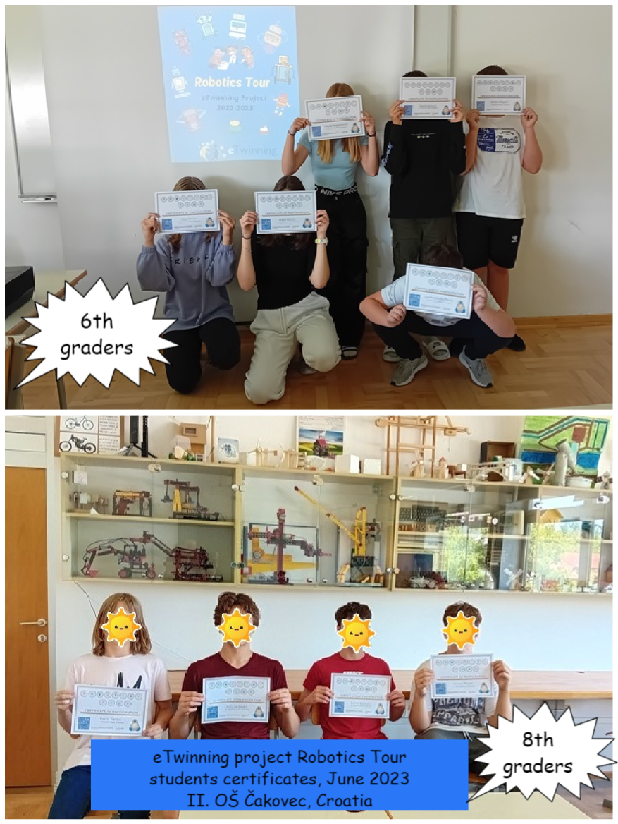 eTwinneri - eTwinning projekt Robotics Tour